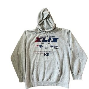 Majestic NFL Super Bowl XLIX Hoodie